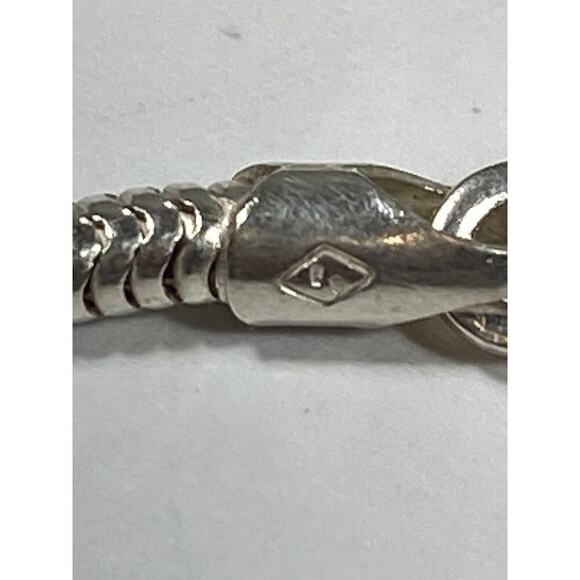 Rutilated Quartz 925 Sterling Silver Teardrop Shaped Pendant Necklace 21” 24.08g - Picture 13 of 16